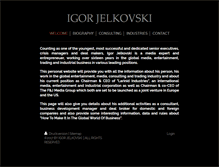Tablet Screenshot of jelkovski.com